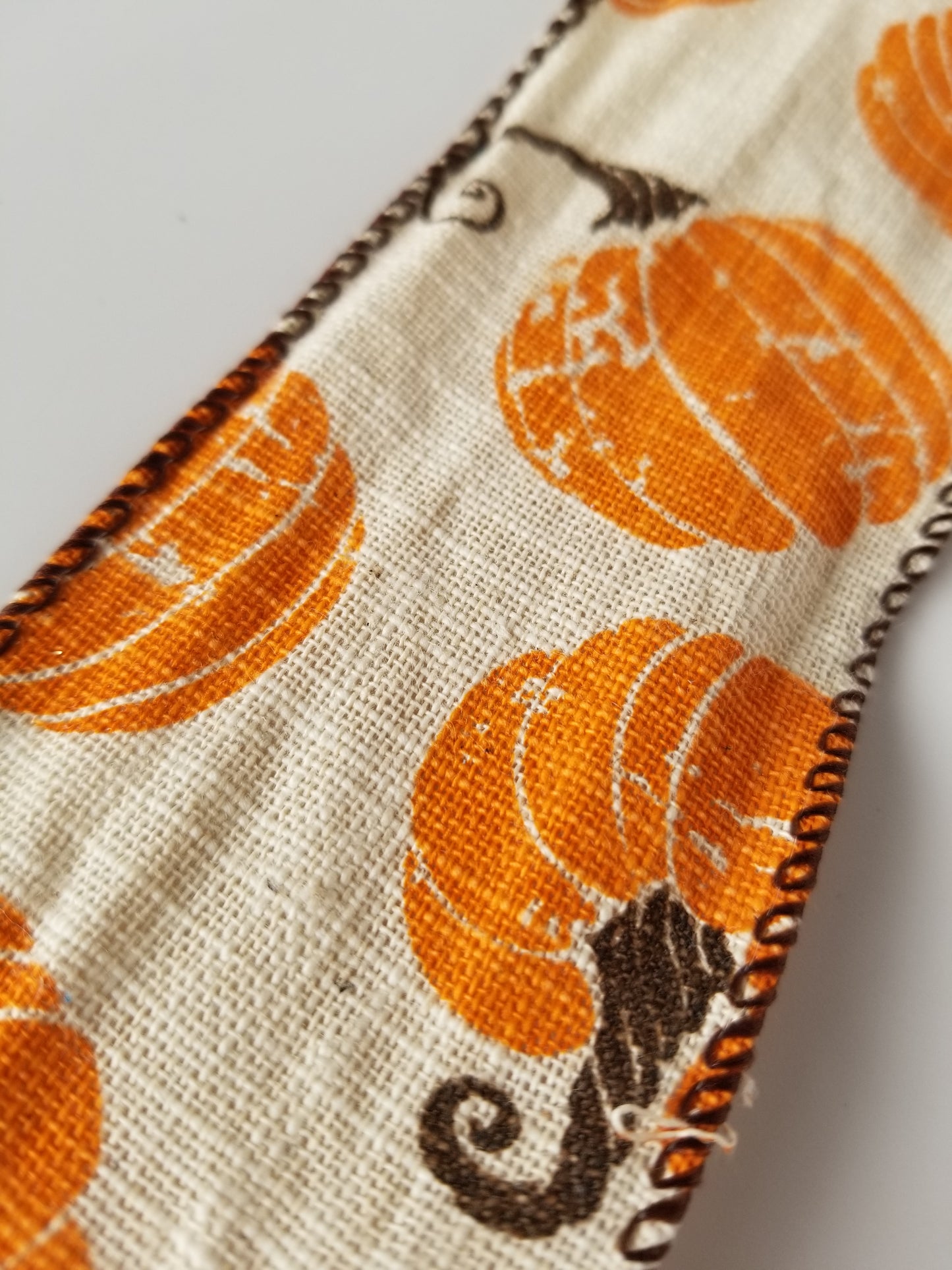 2.5" Fall Pumpkin Ribbon | 20 YARDS - Designer DIY