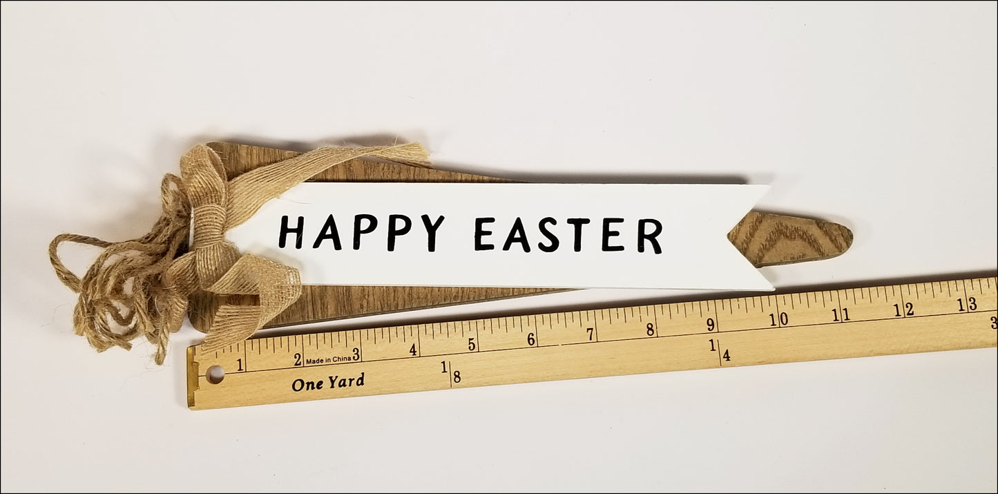 Happy Easter Hanging Carrot Sign - Designer DIY