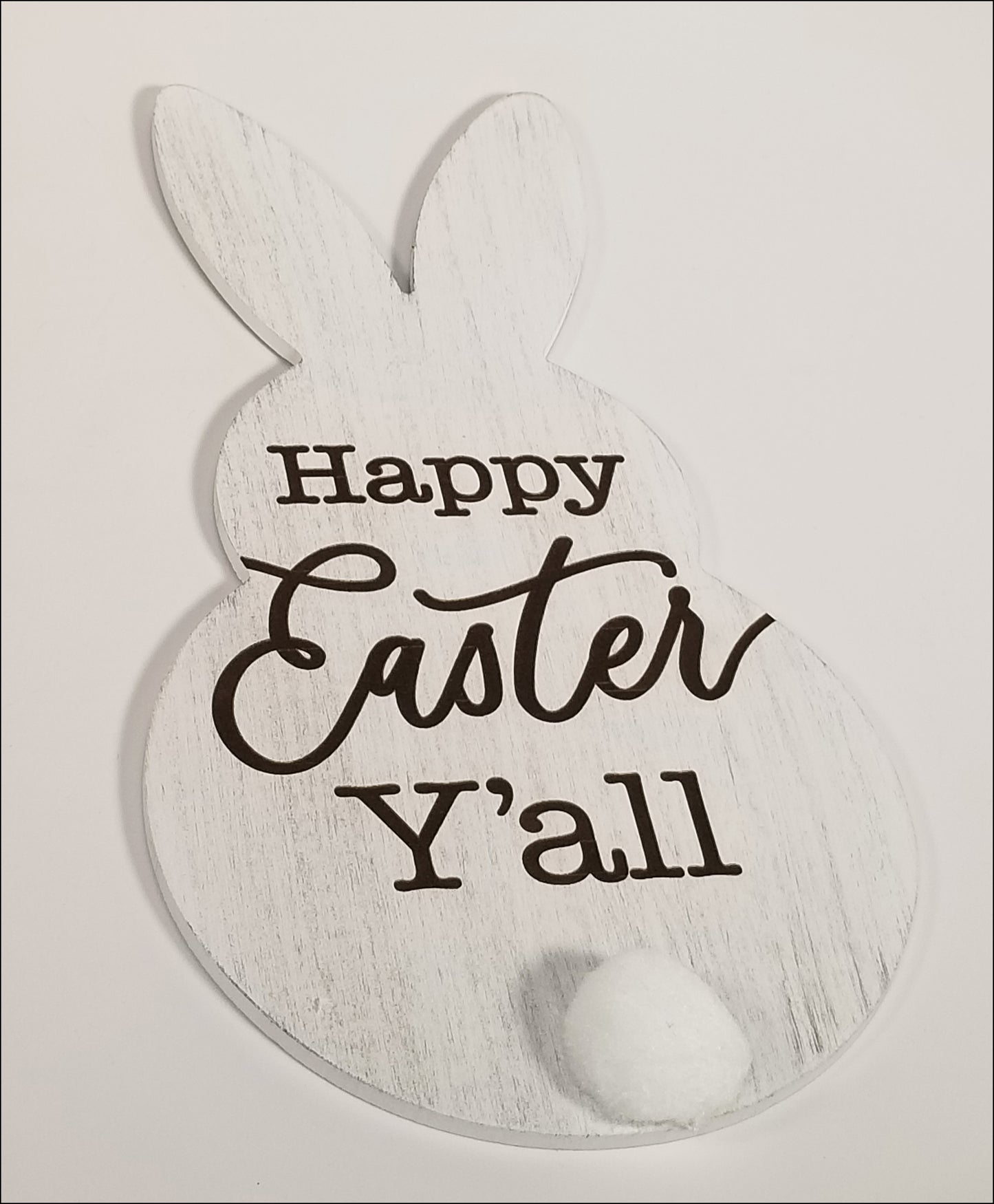 Happy Easter Y'all Bunny Sign - Designer DIY