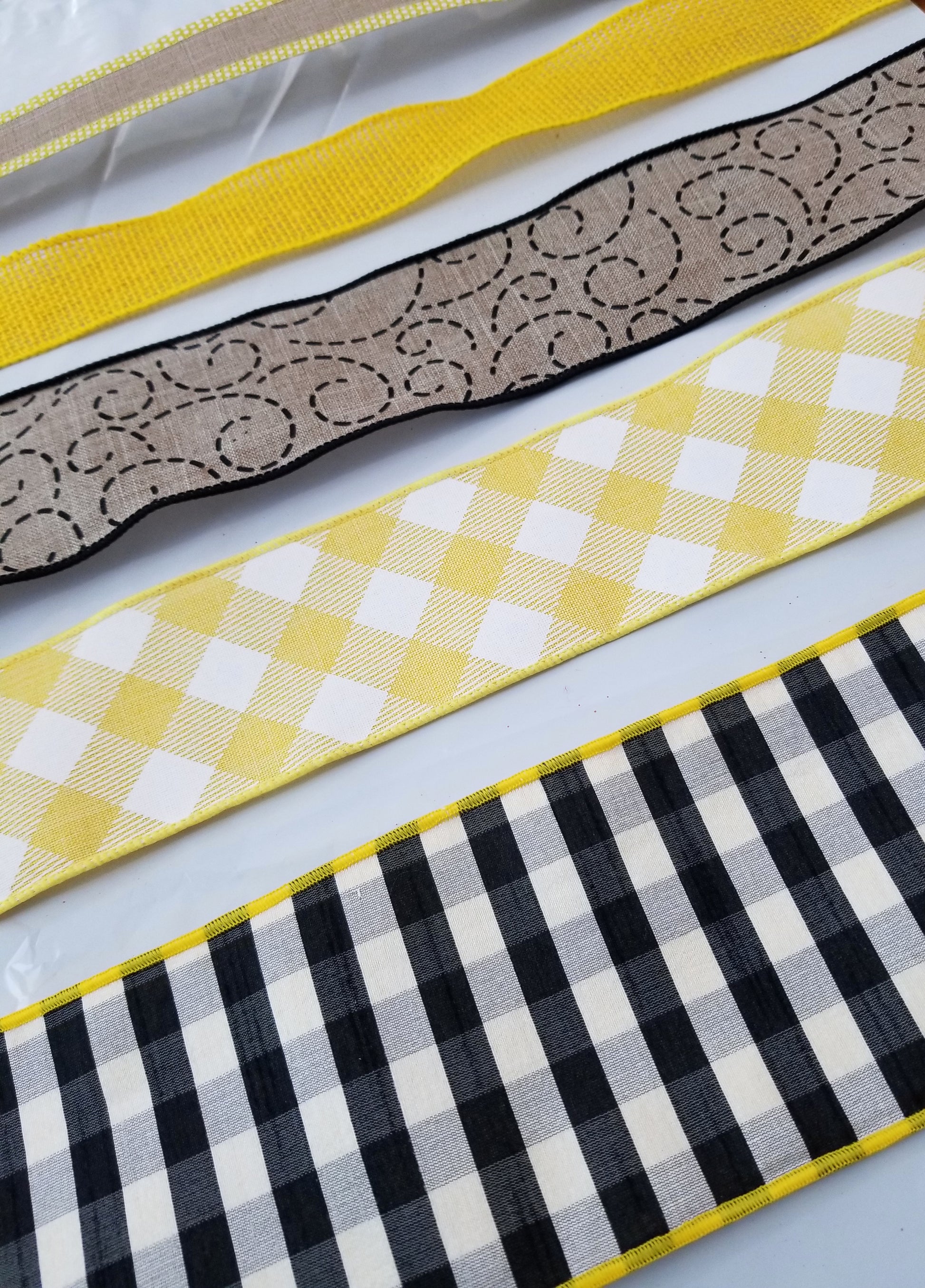 Black & Yellow DIY Bow Kit - Designer DIY