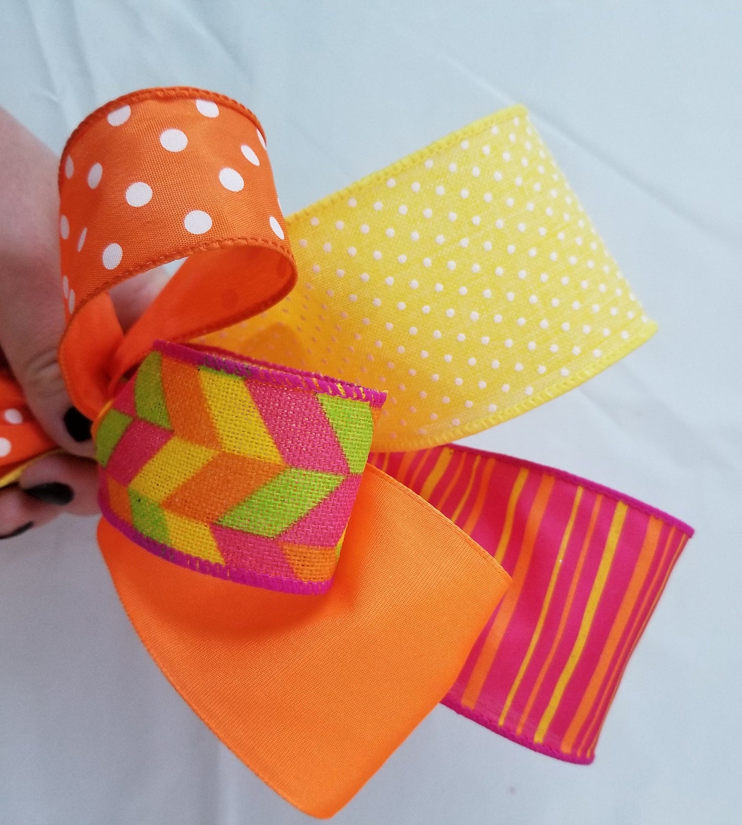 Pink and Yellow DIY Bow Kit - Designer DIY