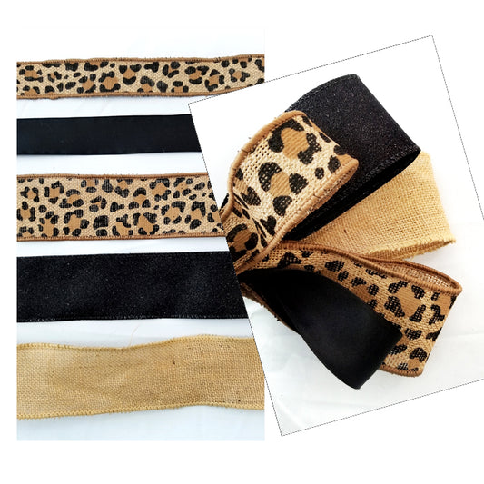 Leopard DIY Bow Kit - Designer DIY