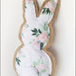 Bunny Plush | White & Pink Floral - Designer DIY