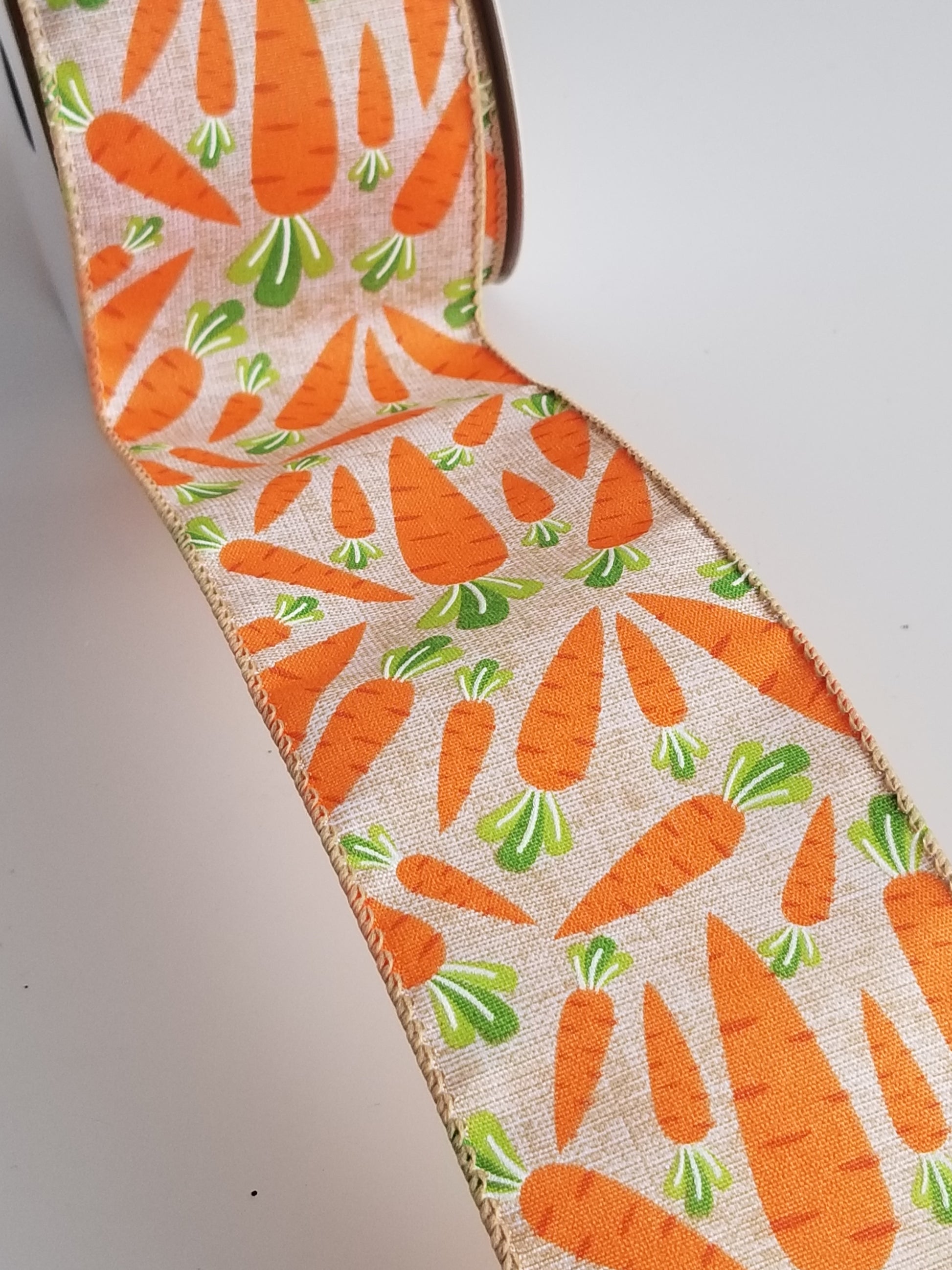 2.5" Carrot Ribbon - Designer DIY