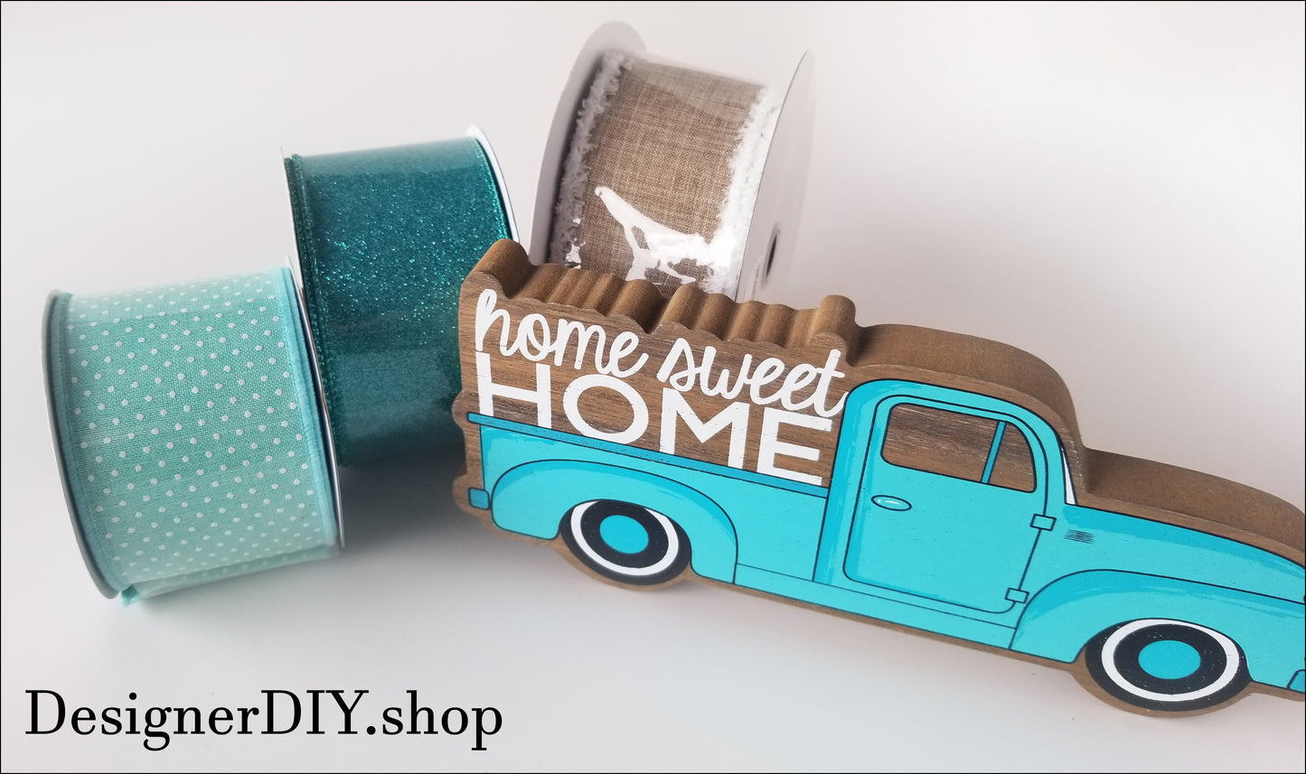 Home Sweet Home Truck Cutout - Designer DIY