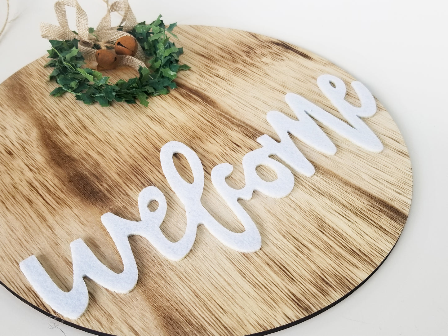 Welcome Hanging Door Hanger - Designer DIY