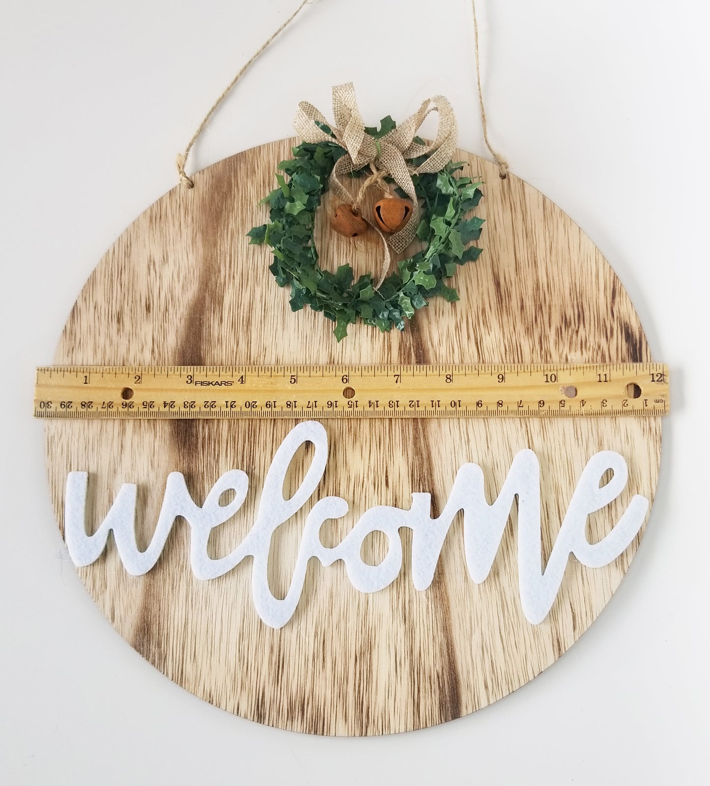 Welcome Hanging Door Hanger - Designer DIY