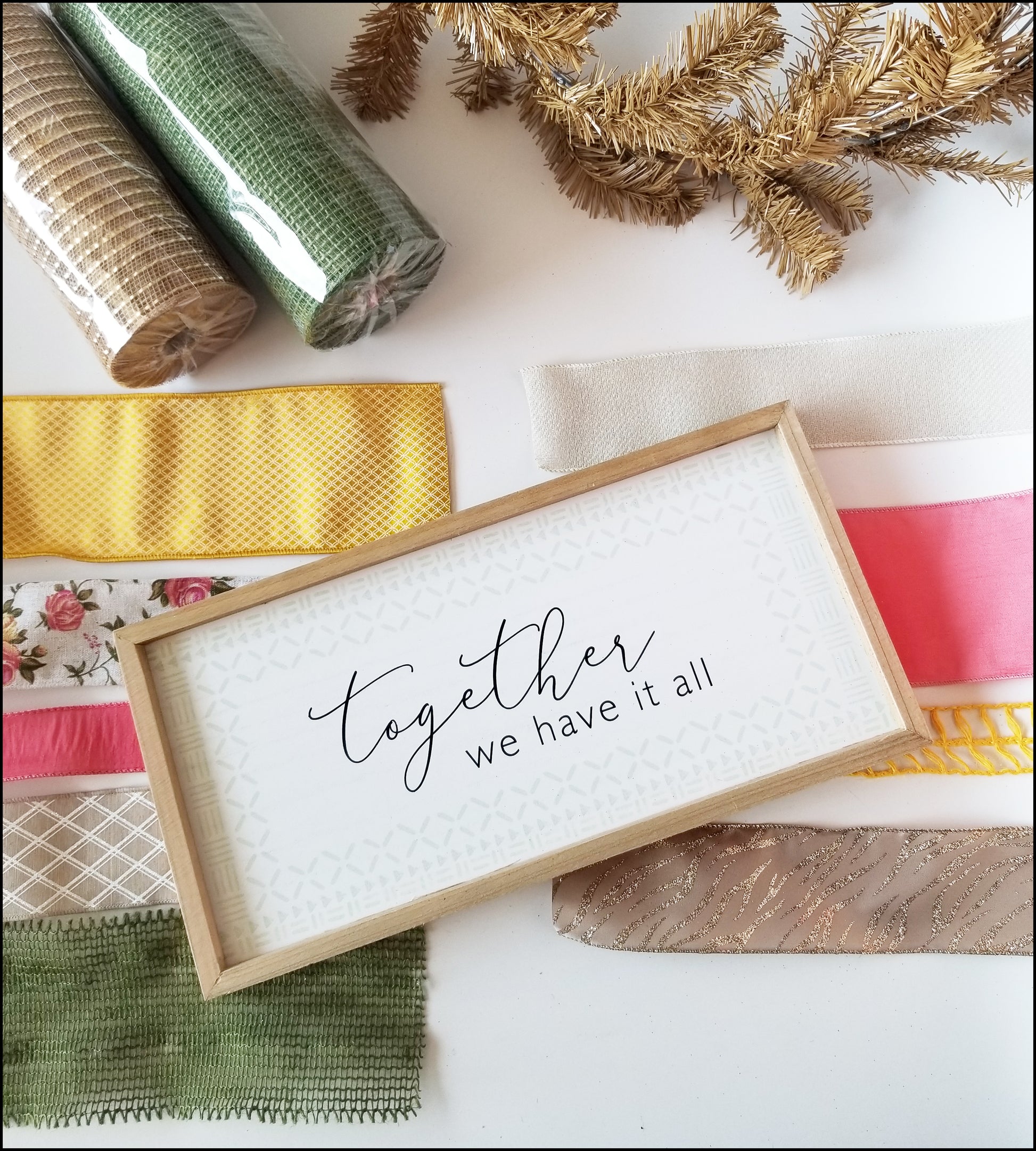 Together DIY Wreath Kit | Floral - Designer DIY
