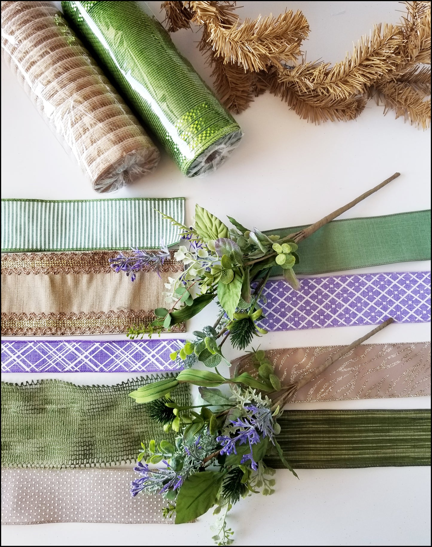 Lavender DIY Wreath Kit - Designer DIY