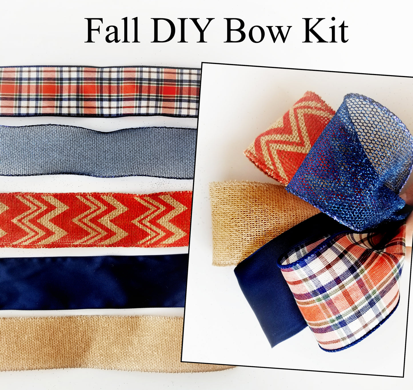 Fall DIY Bow Kit - Designer DIY