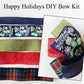 Happy Holidays DIY Bow Kit - Designer DIY