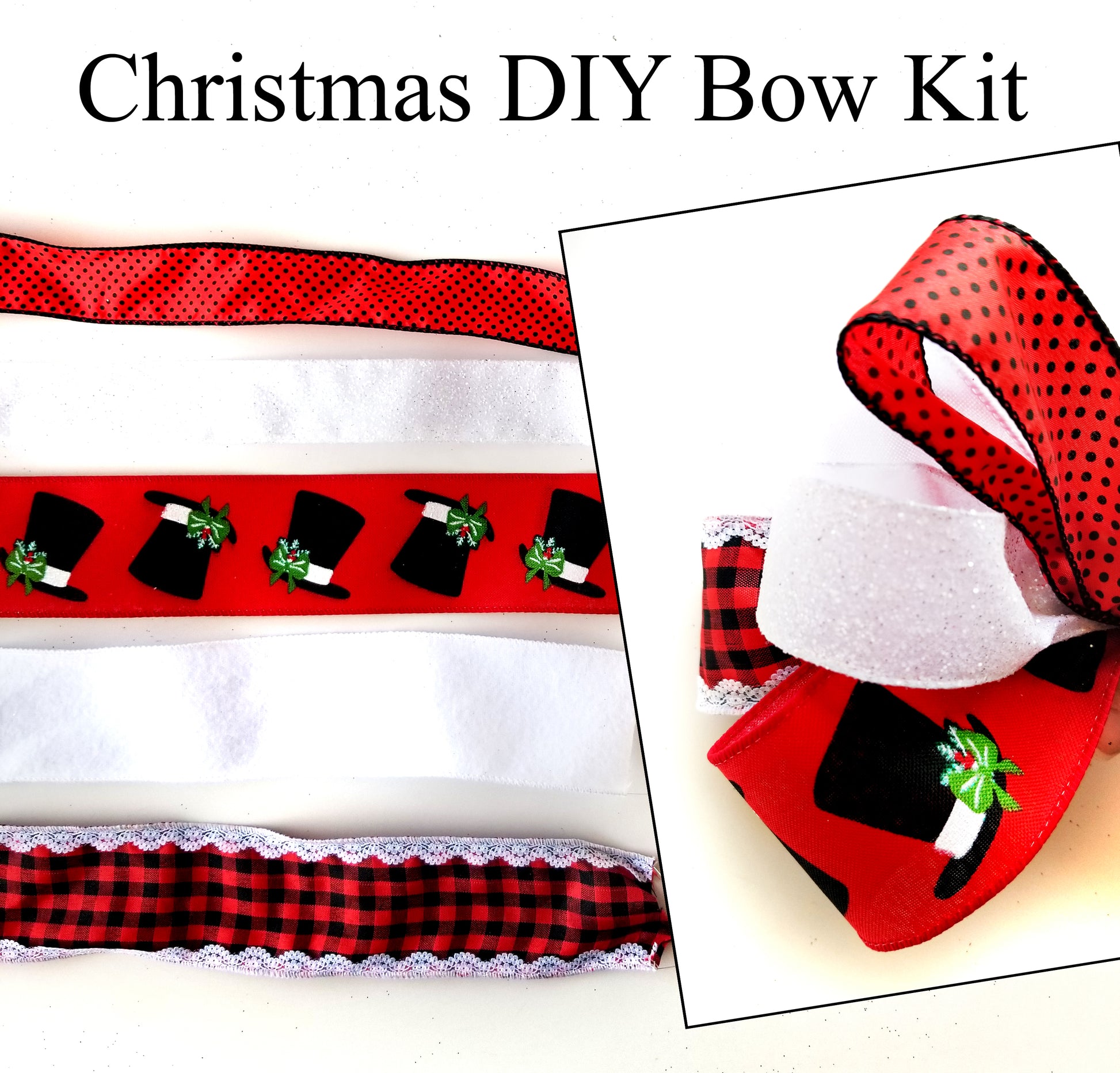 Christmas DIY Bow Kit - Designer DIY