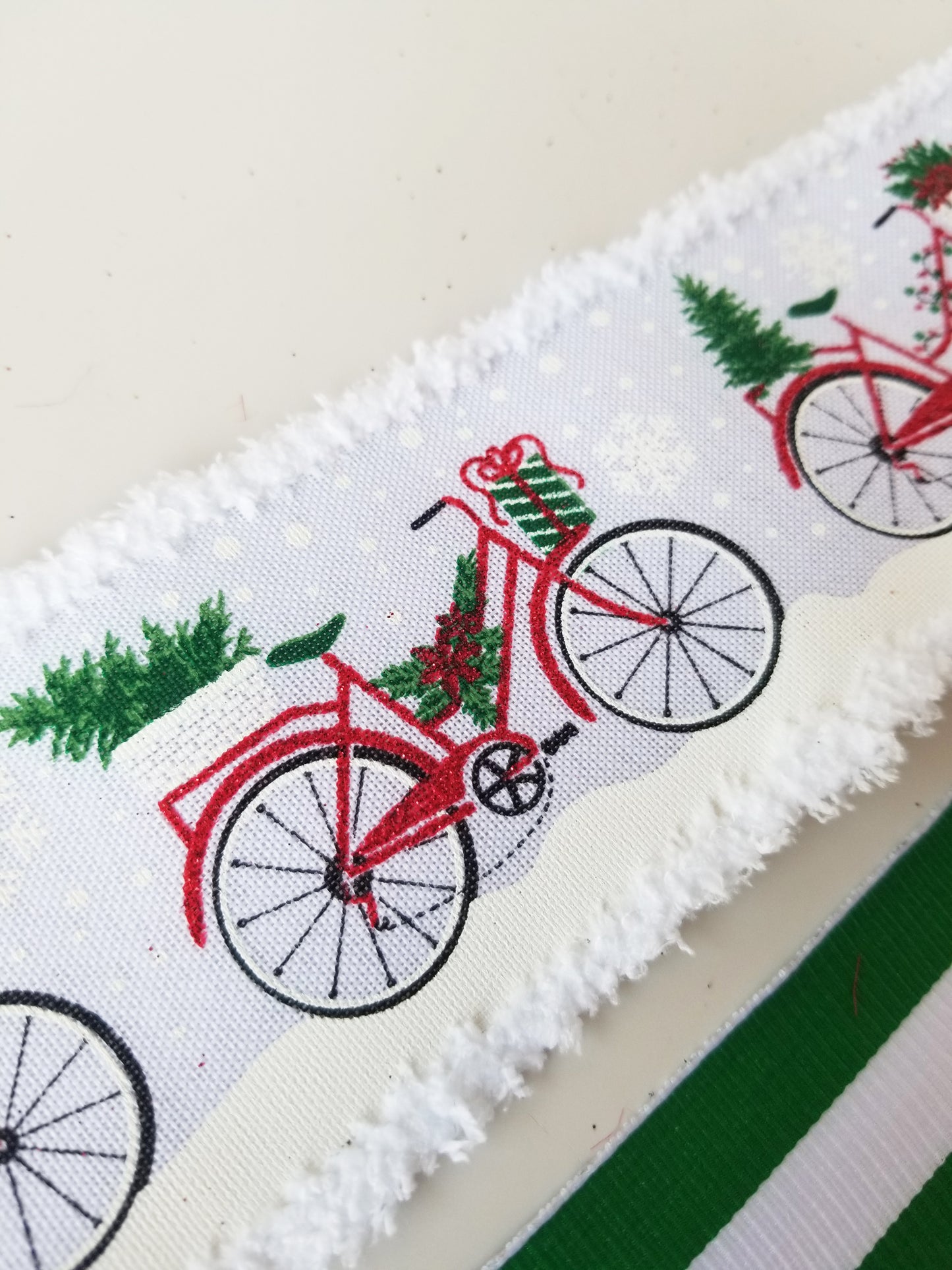 Winter Bicycle DIY Bow Kit - Designer DIY