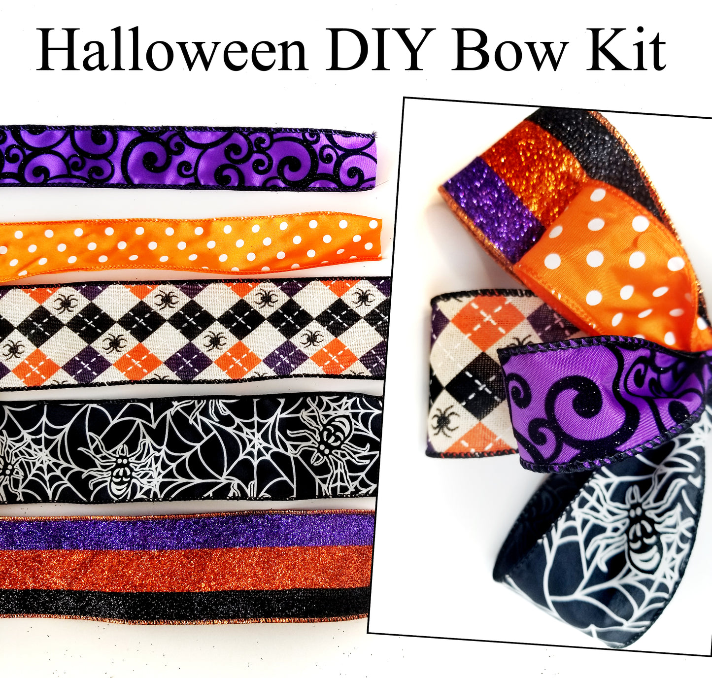 Halloween DIY Bow Kit - Designer DIY