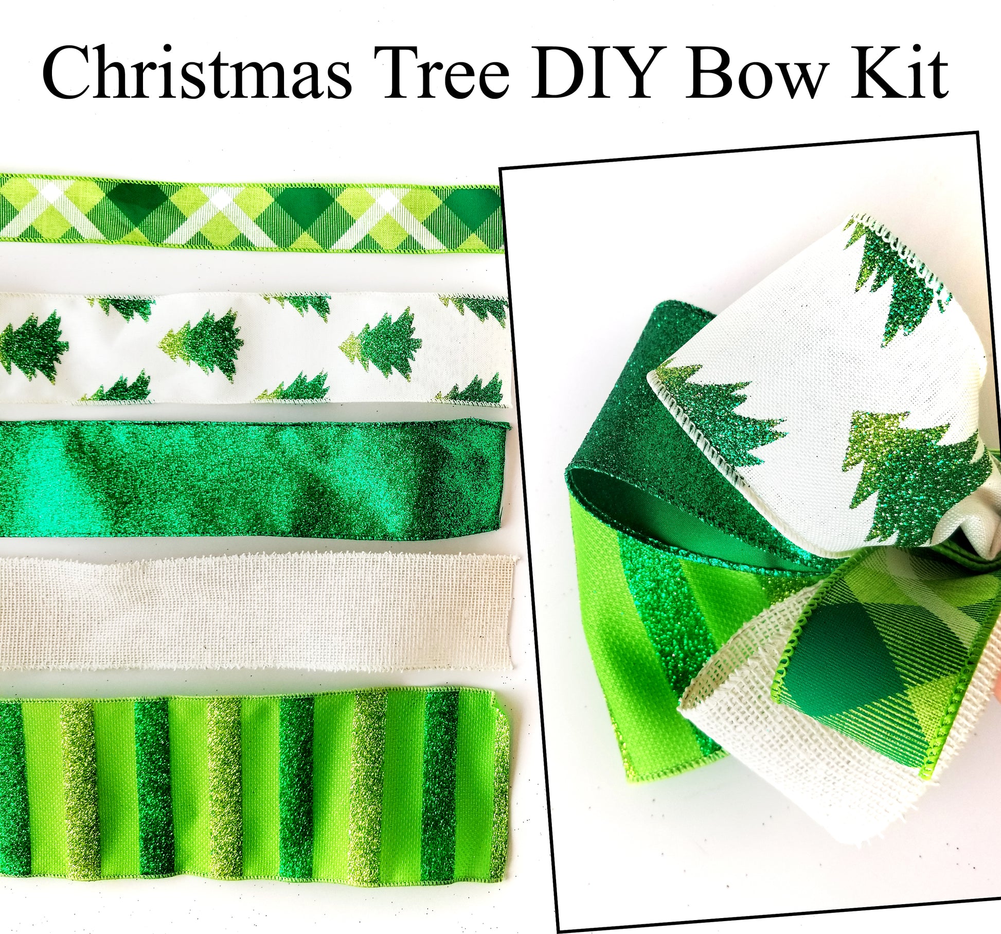 Christmas Tree DIY Bow Kit - Designer DIY