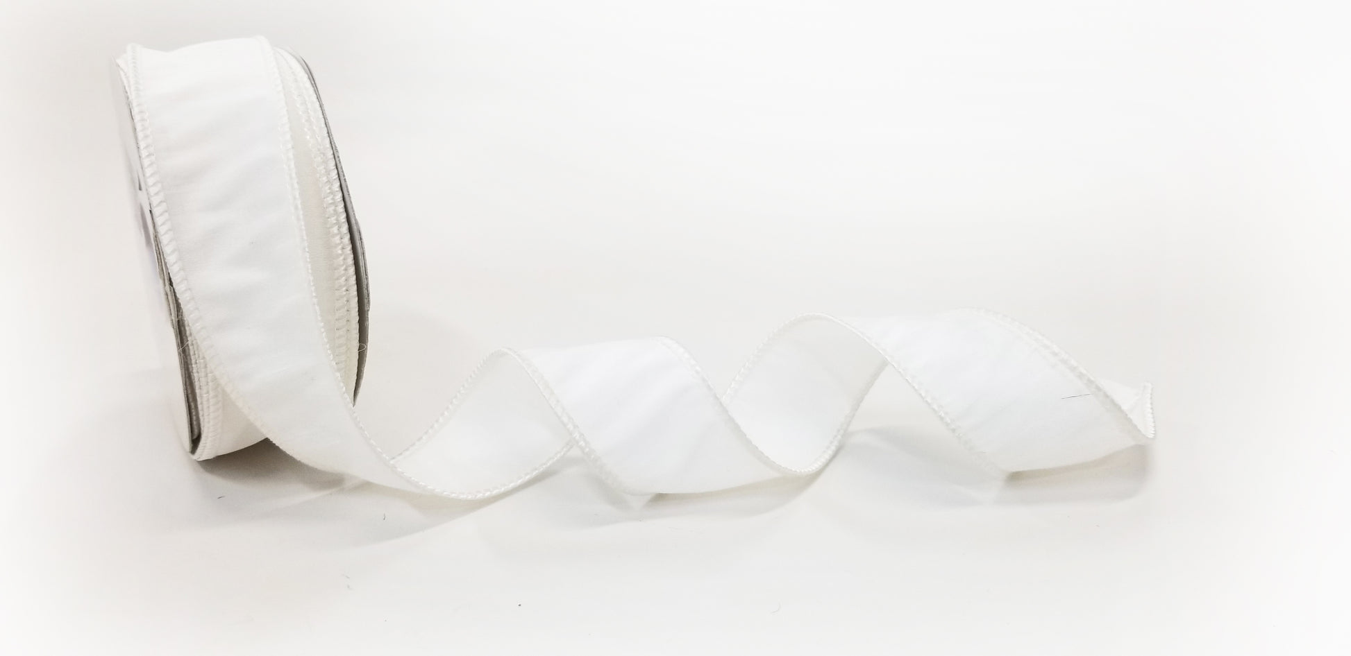 1.5" Ivory Solid Ribbon | 25 Yards - Designer DIY