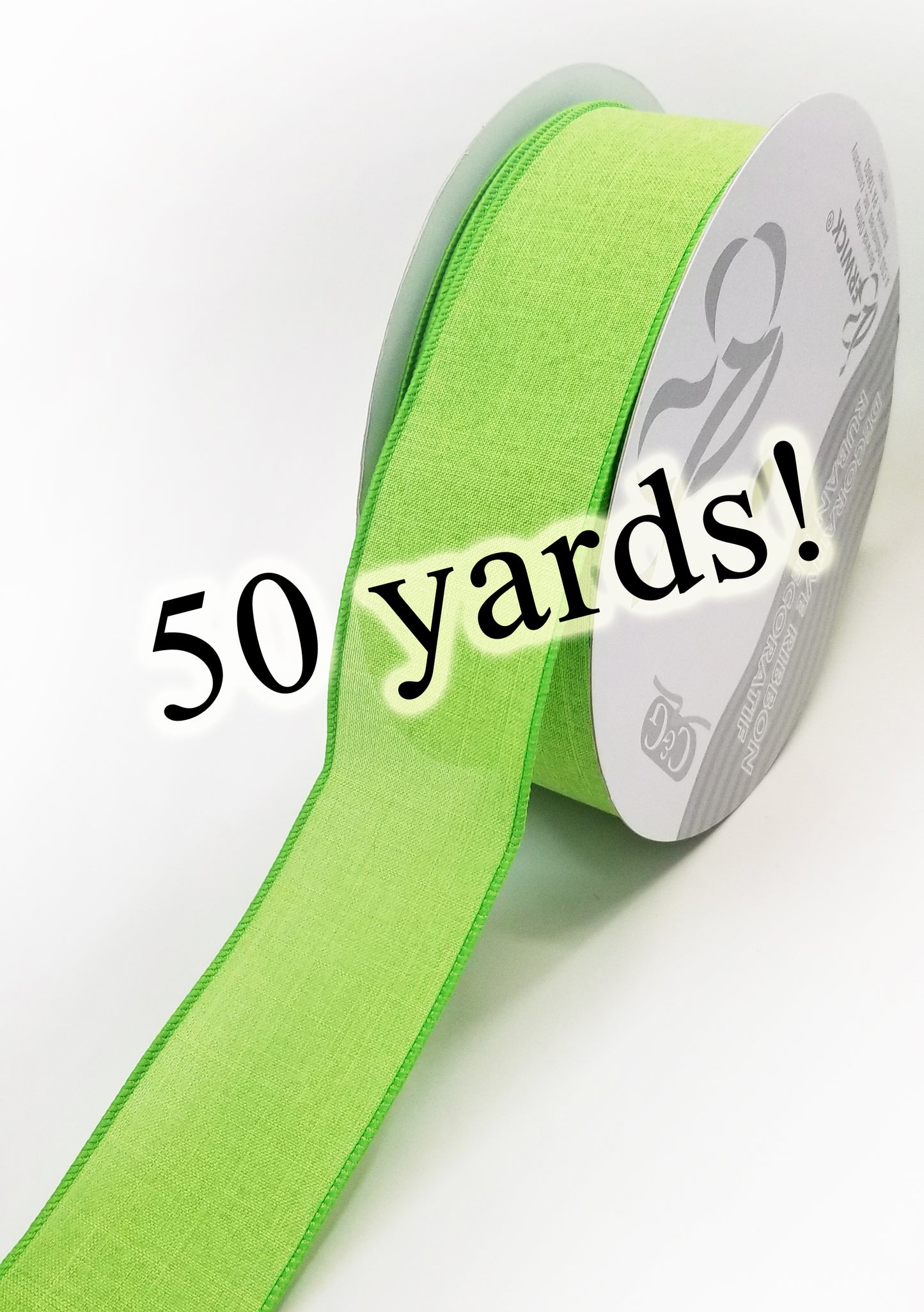 1/4 Inch Emerald Grosgrain Ribbon 50 Yards