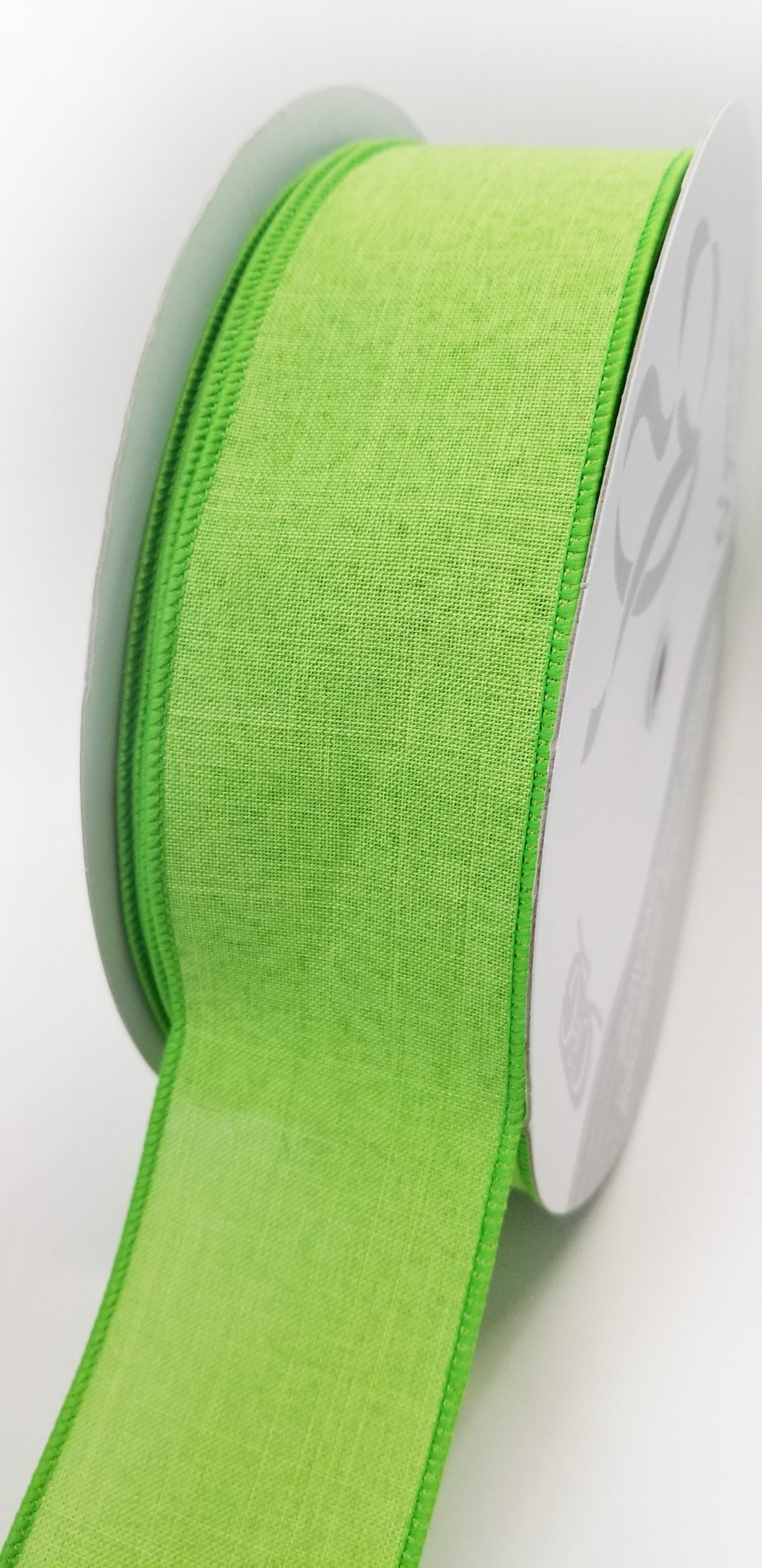 2.5" Lime Green Solid Ribbon | 50 Yards - Designer DIY