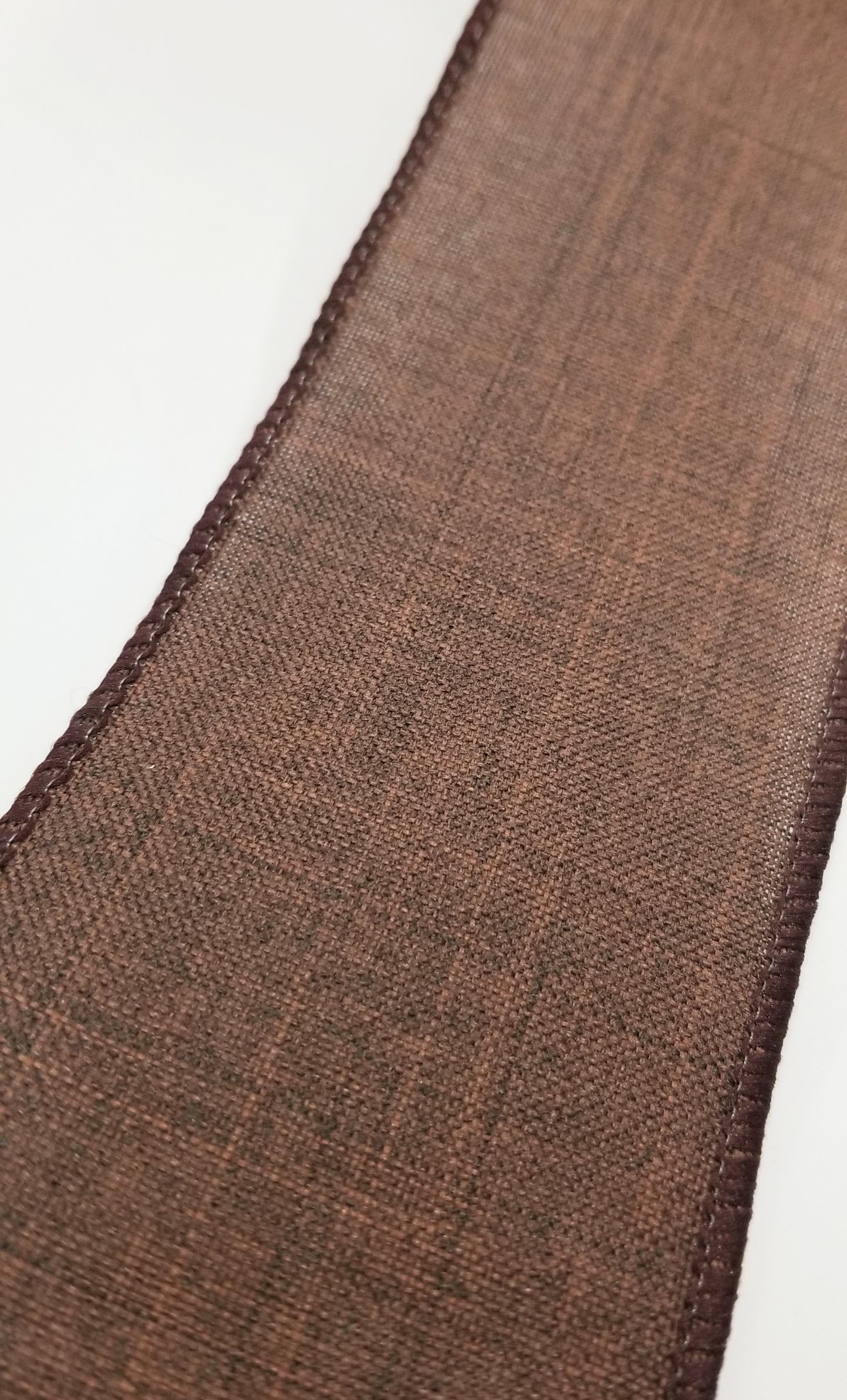 2.5" Brown Solid Ribbon | 50 Yards - Designer DIY