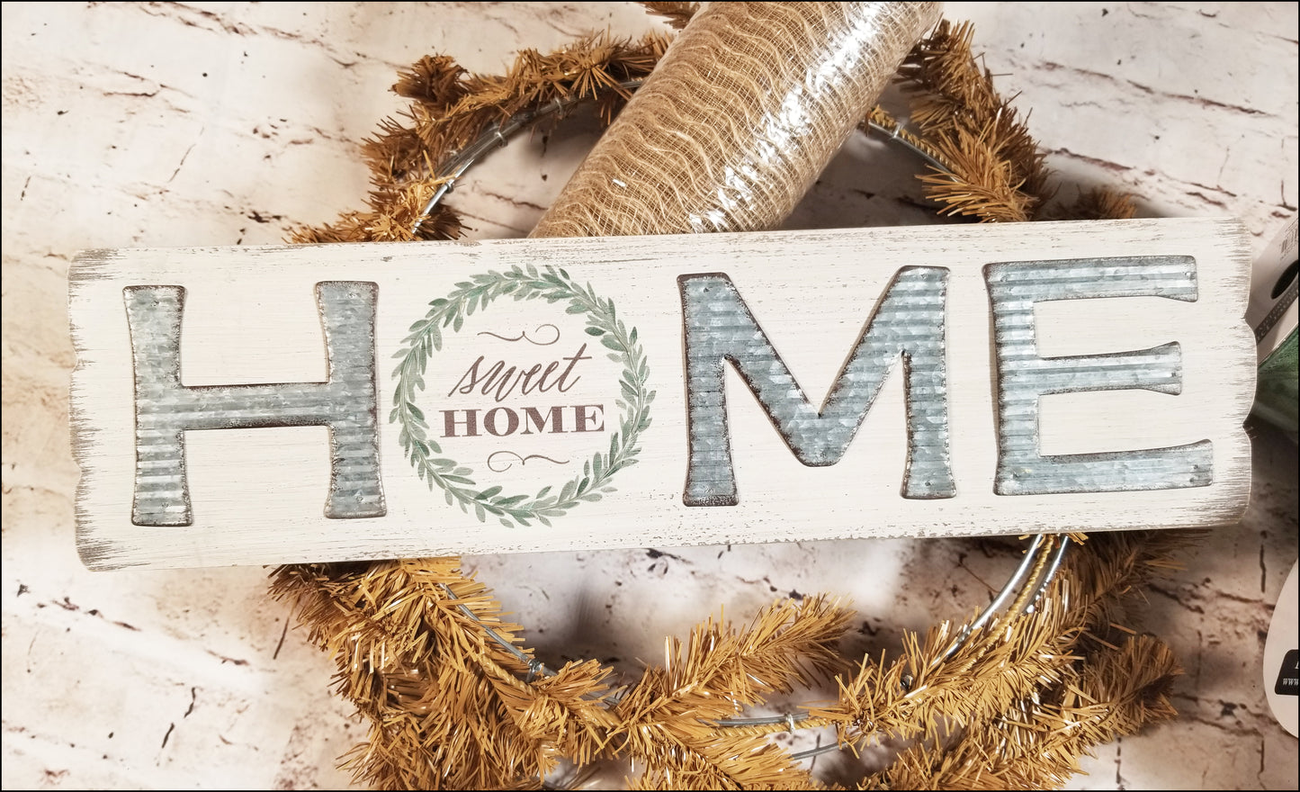 Home Sweet Home DIY Wreath Kit | Class Kit - Designer DIY