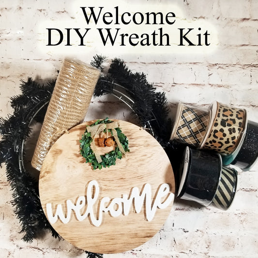 Welcome DIY Wreath Kit | Class Kit - Designer DIY