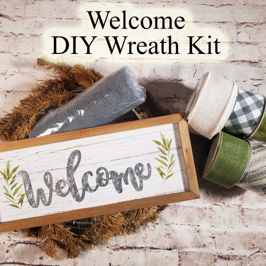 Welcome DIY Wreath kit | Class Kit - Designer DIY