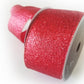 2.5" Red Glitter DESIGNER Ribbon - Designer DIY