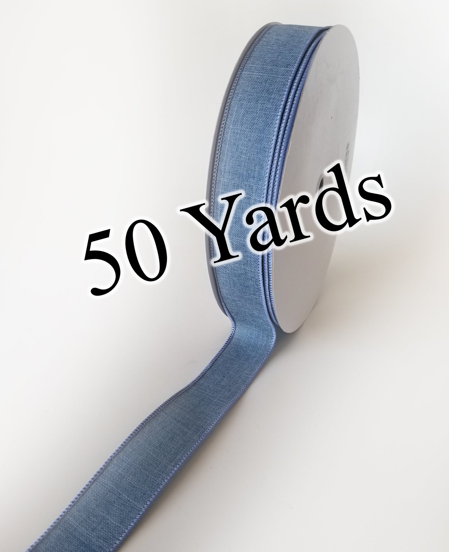 1.5" Denim Solid Ribbon | 50 Yards - Designer DIY