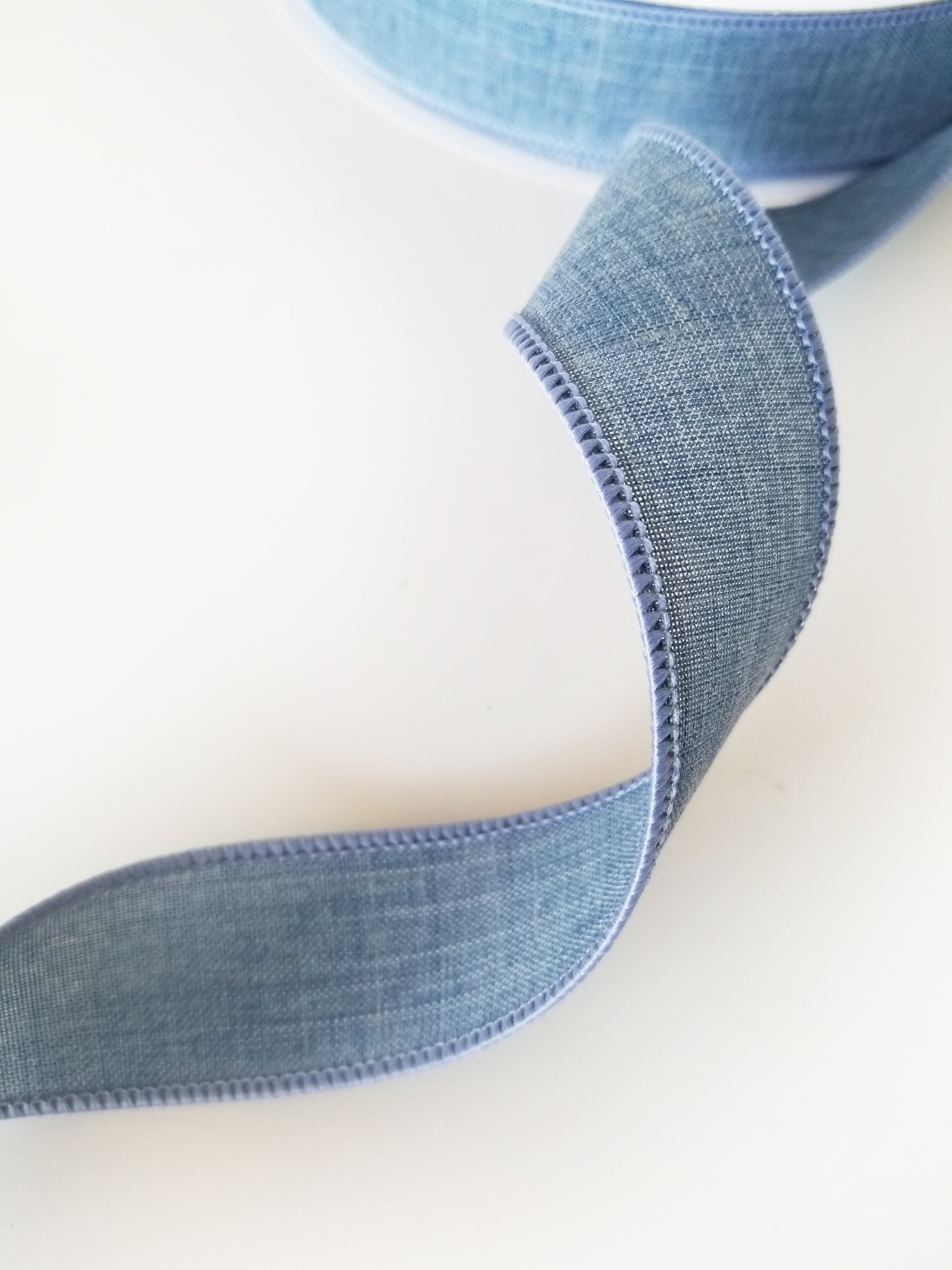 1.5" Denim Solid Ribbon | 50 Yards - Designer DIY