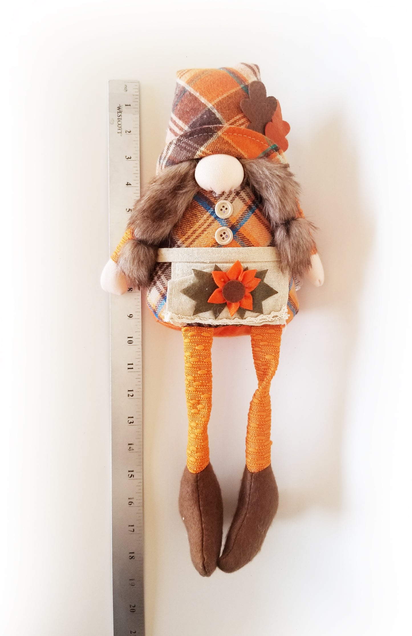 Pilgrim Gnome Shelf Sitter | Girl - Designer DIY