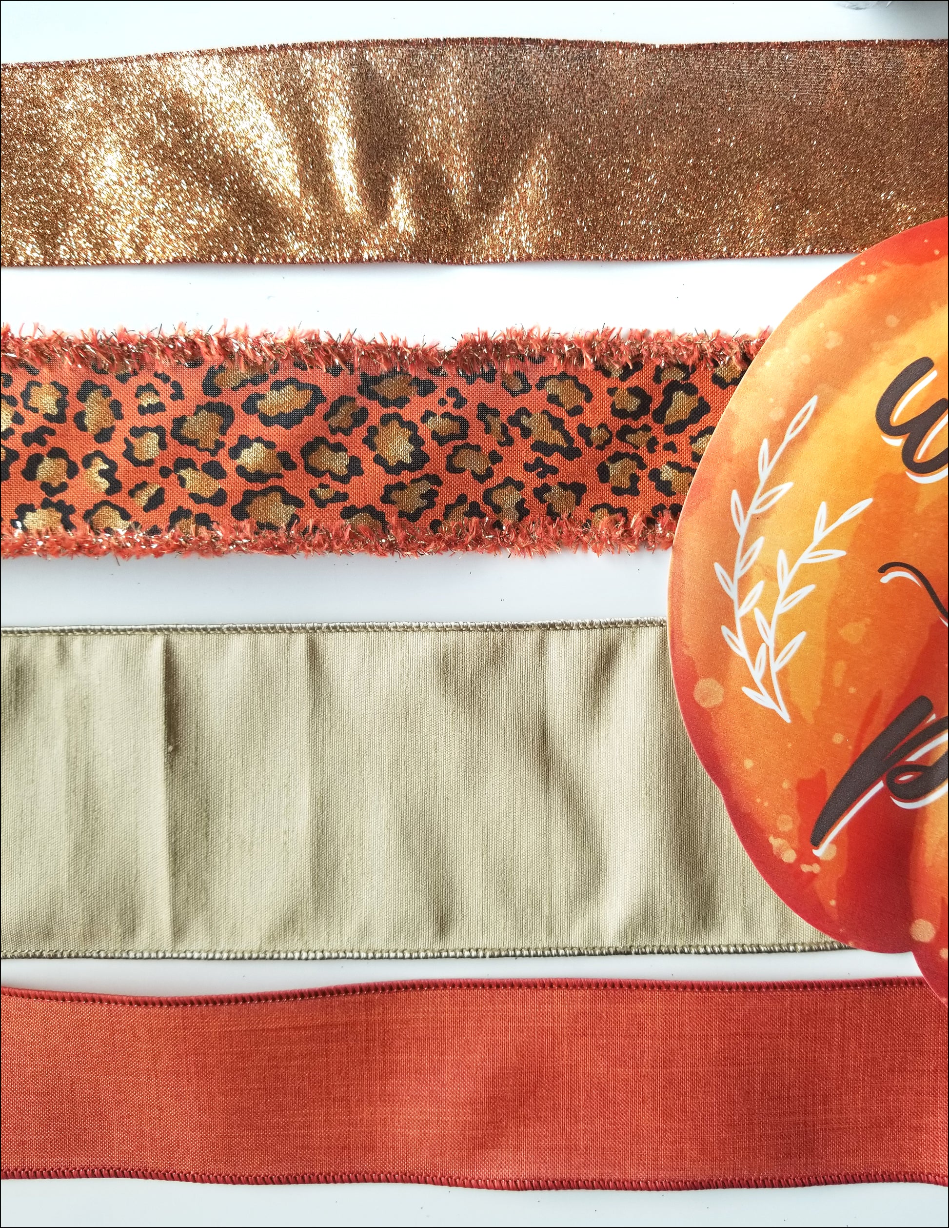 Fall Pumpkin DIY Wreath Kit | Welcome To Our Patch - Designer DIY