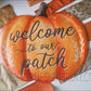Fall Pumpkin DIY Wreath Kit | Welcome To Our Patch - Designer DIY