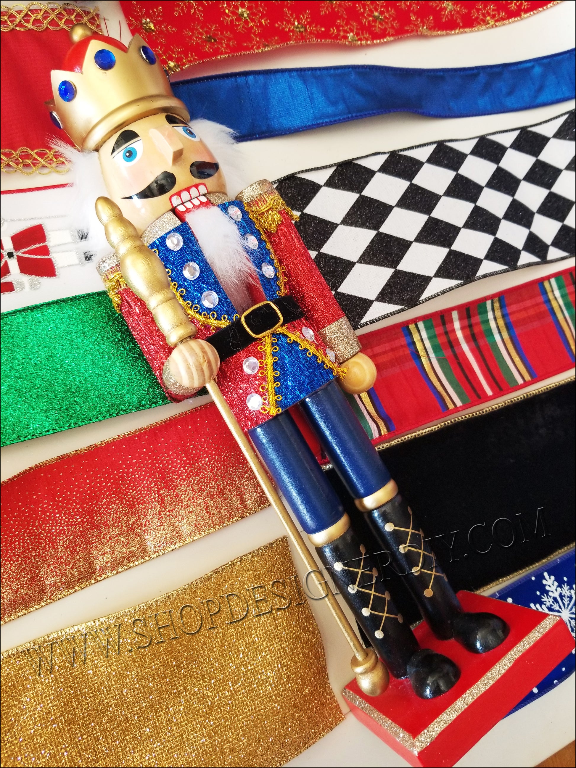 Christmas Nutcracker DIY Wreath Kit - Designer DIY