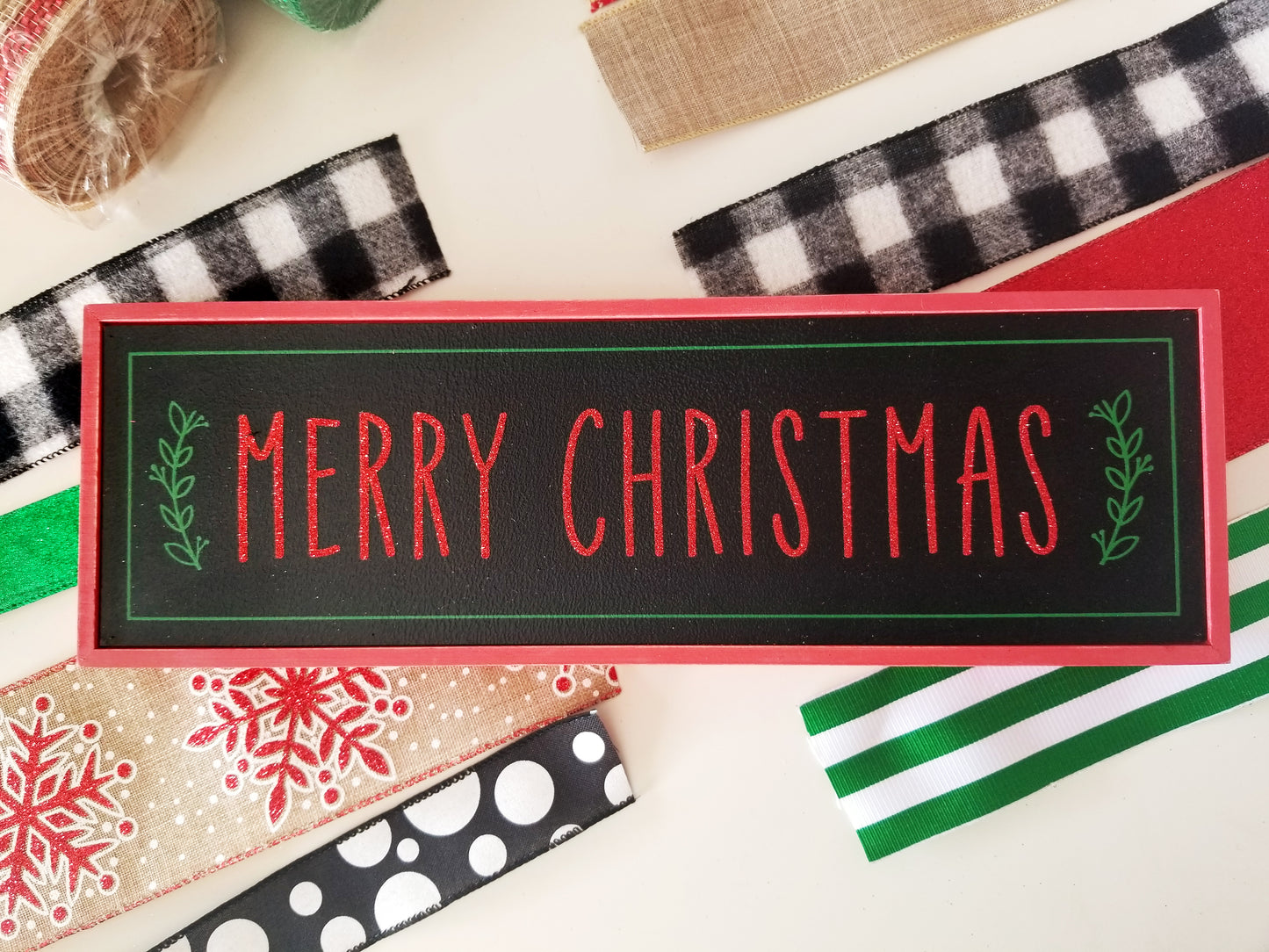 Merry Christmas DIY Wreath Kit - Designer DIY