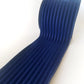 4" Blue Velvet Stripe DESIGNER Ribbon - Designer DIY