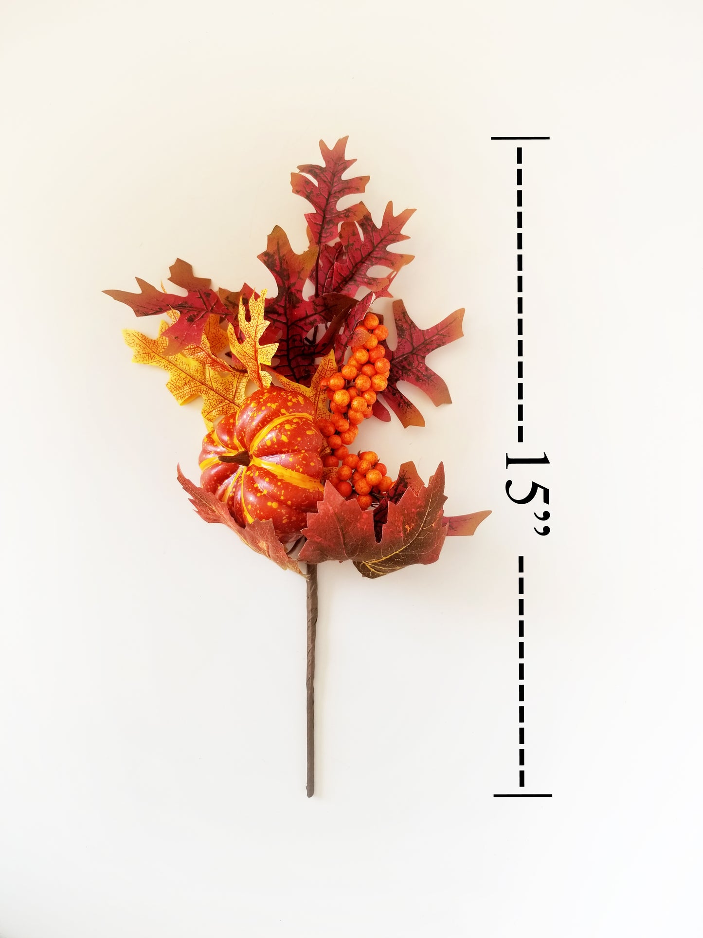 Fall Pumpkin Maple Leaf Pick - Designer DIY