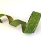 1.5" Moss Green Glitter DESIGNER Ribbon - Designer DIY