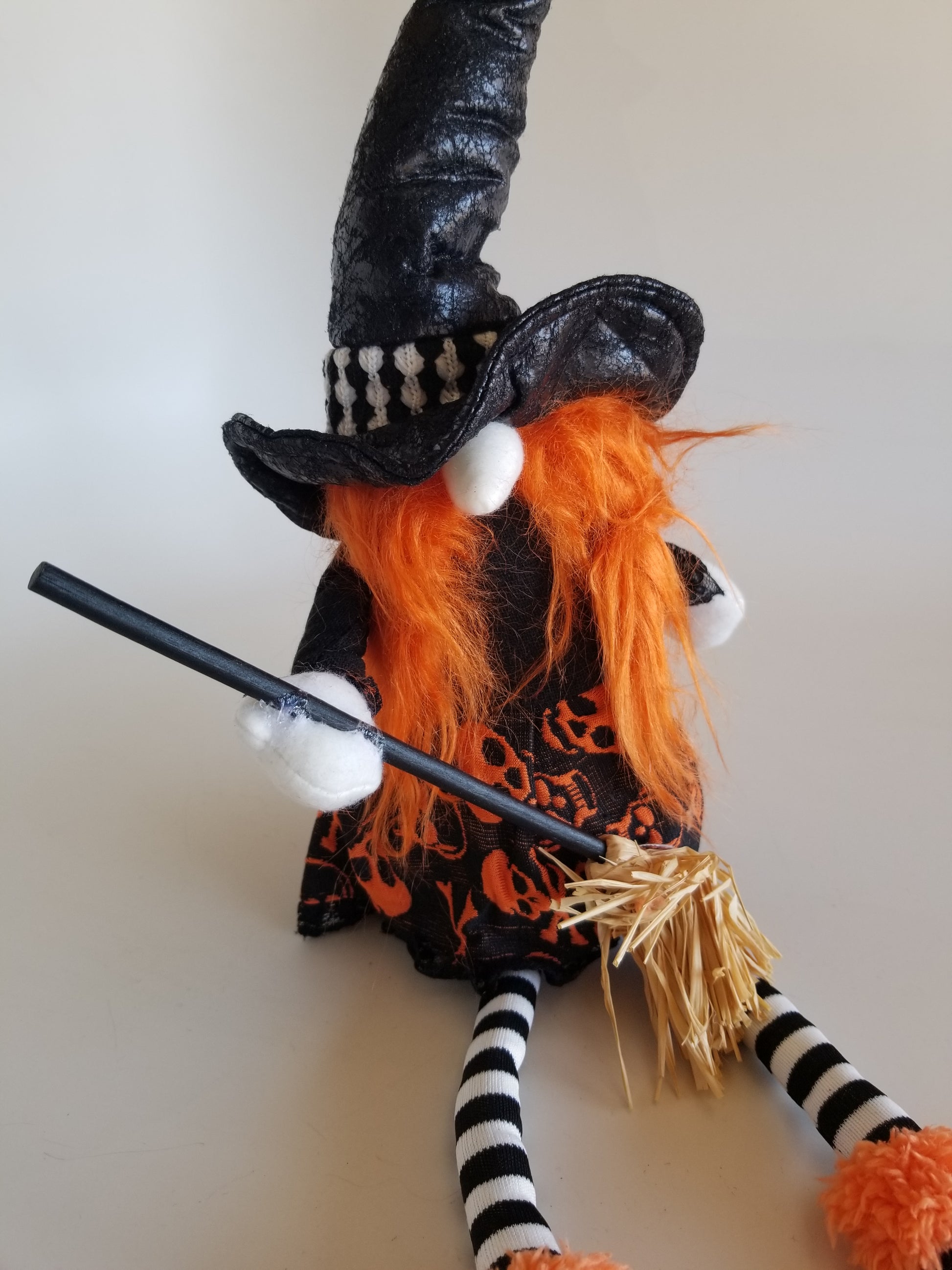 HALLOWEEN Witches Brooms Floral picks Craft Accessories Sparkly (3) NEW  Decor