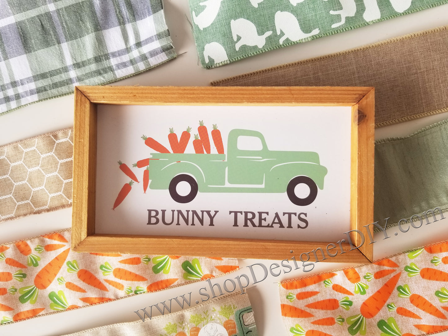 Bunny Treats DIY Wreath Kit - Designer DIY