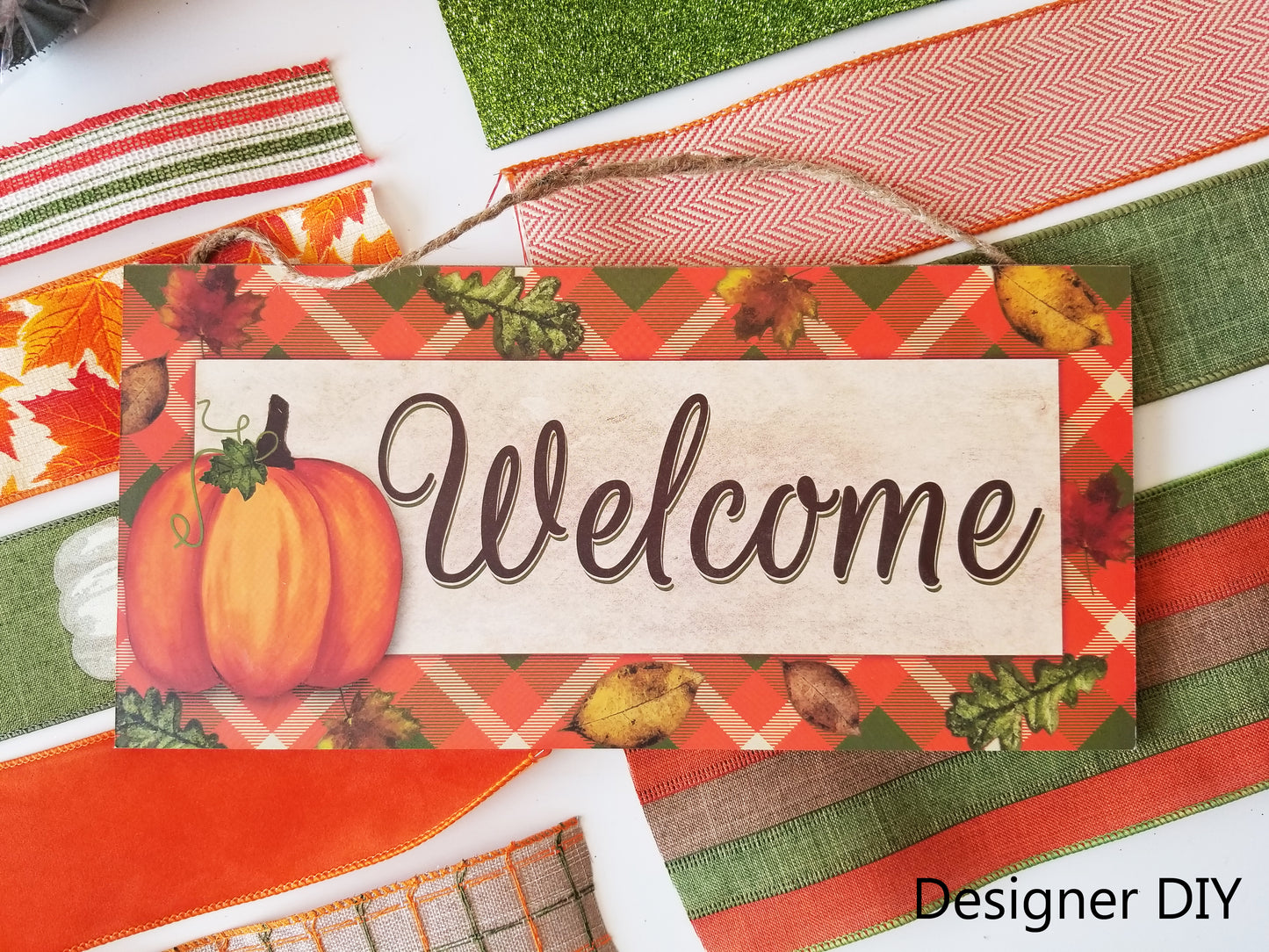 Welcome Fall DIY Wreath Kit - Designer DIY