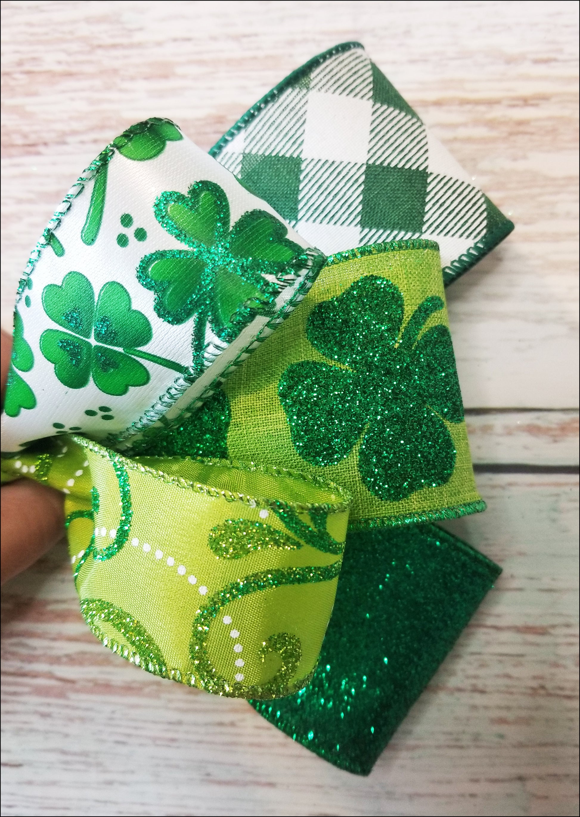 St. Patrick's Day DIY Bow Making Kit - Designer DIY
