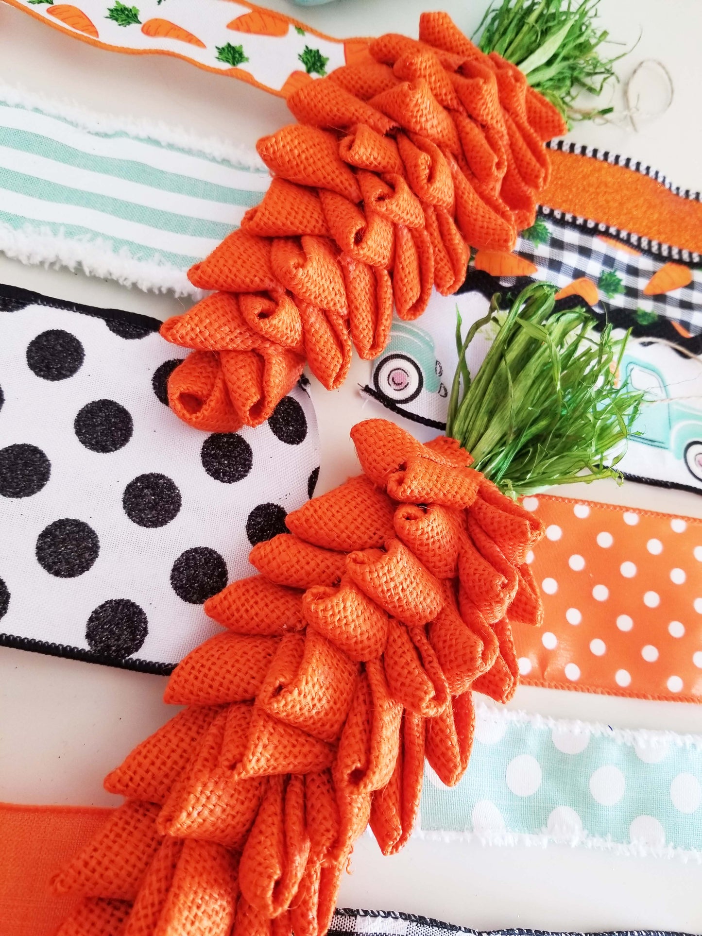 Easter Wreath Kit | Bunny Carrots - Designer DIY