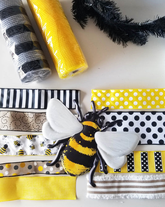 Bumble Bee Wreath Kit - Designer DIY