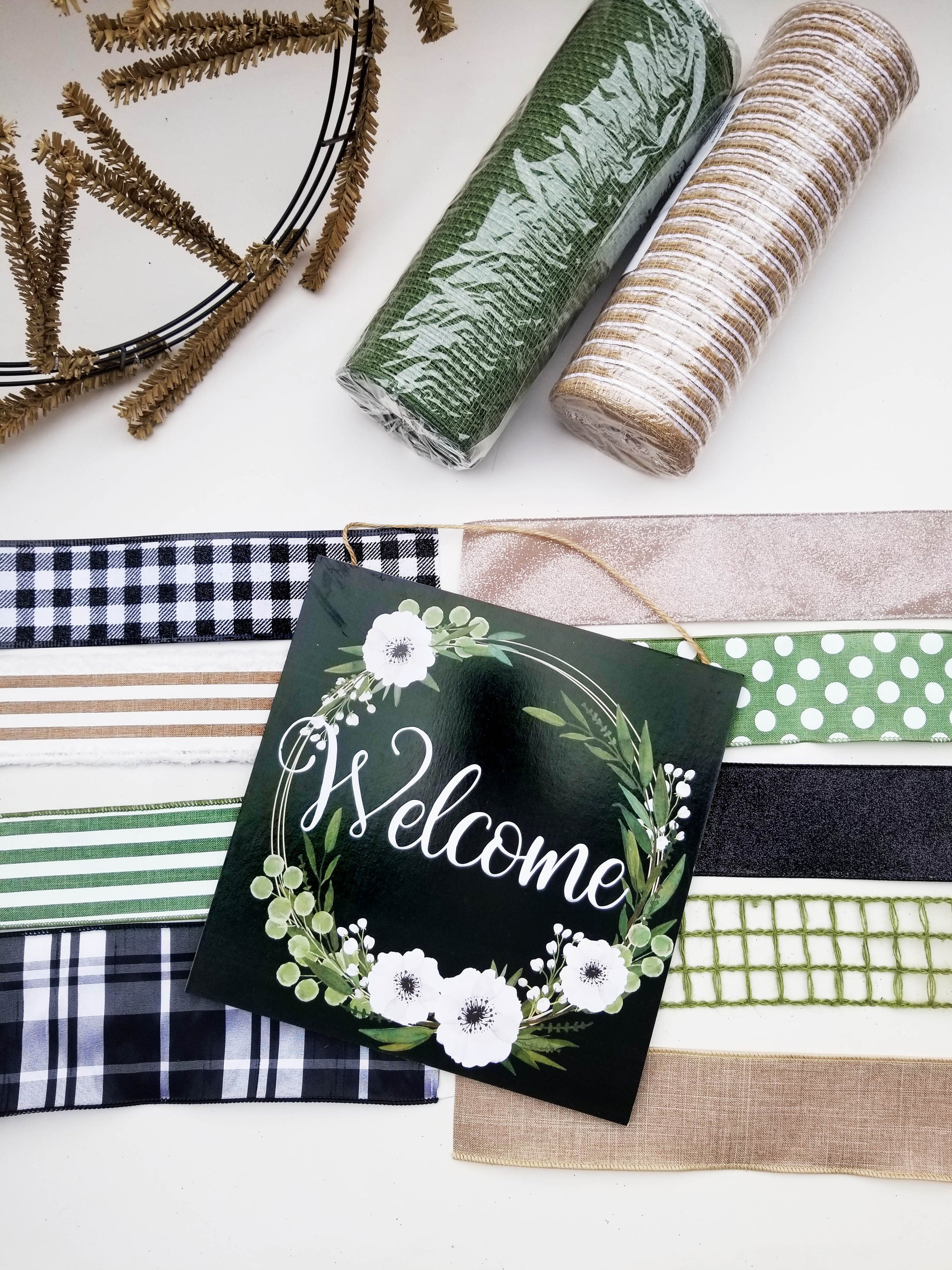 Welcome Wreath Kit - Designer DIY