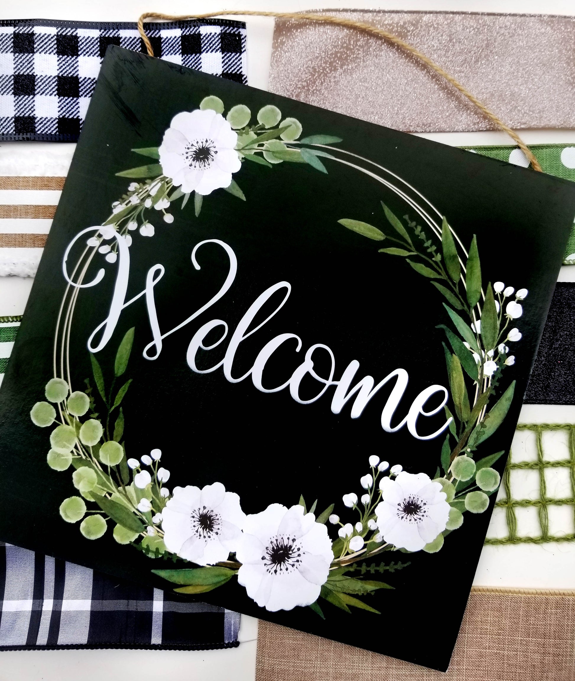 Welcome Wreath Kit - Designer DIY