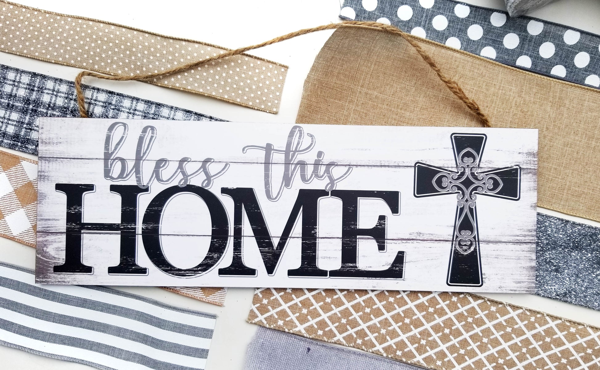 Bless This Home Wreath Kit - Designer DIY