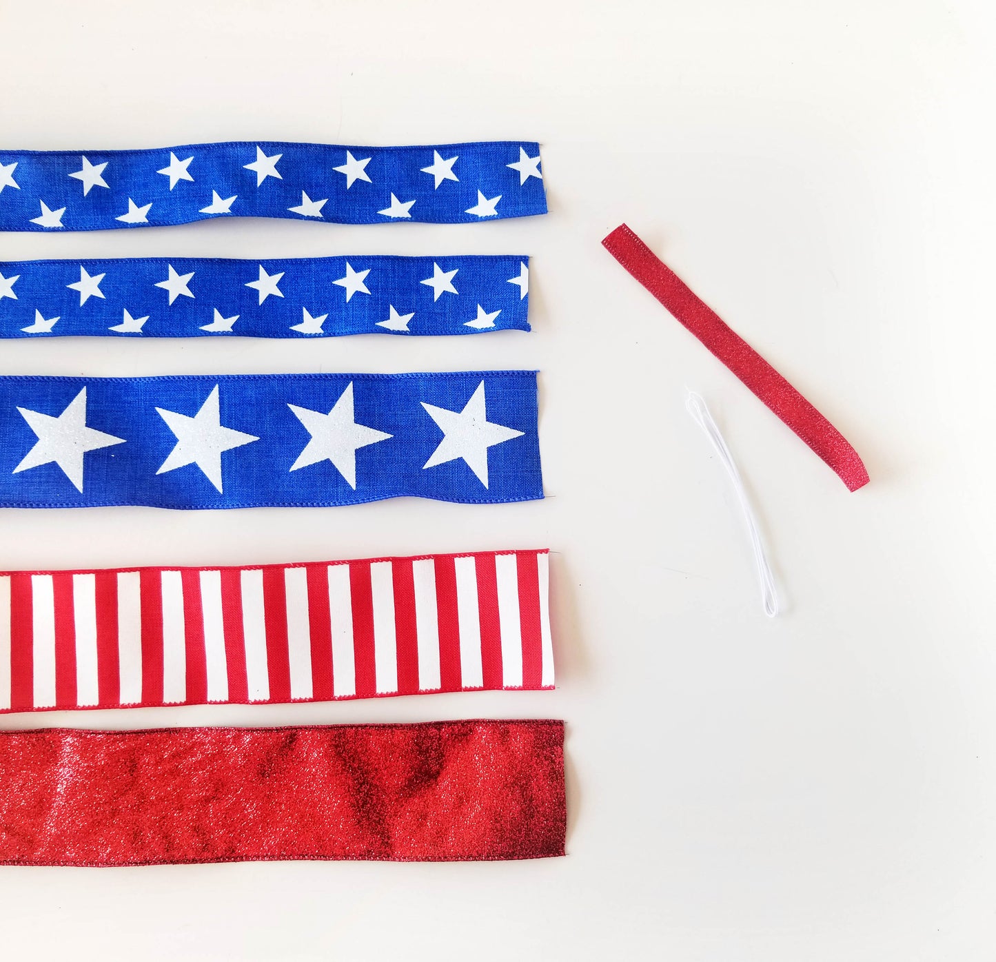 American Flag Bow Kit | Royal - Designer DIY