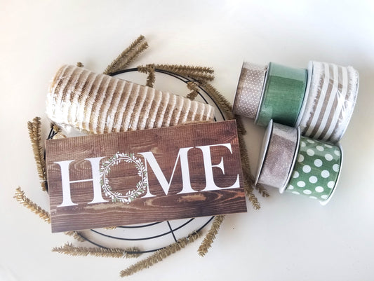 Everyday Home Wreath Kit - Designer DIY