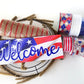 Welcome Patriotic Wreath Kit - Designer DIY