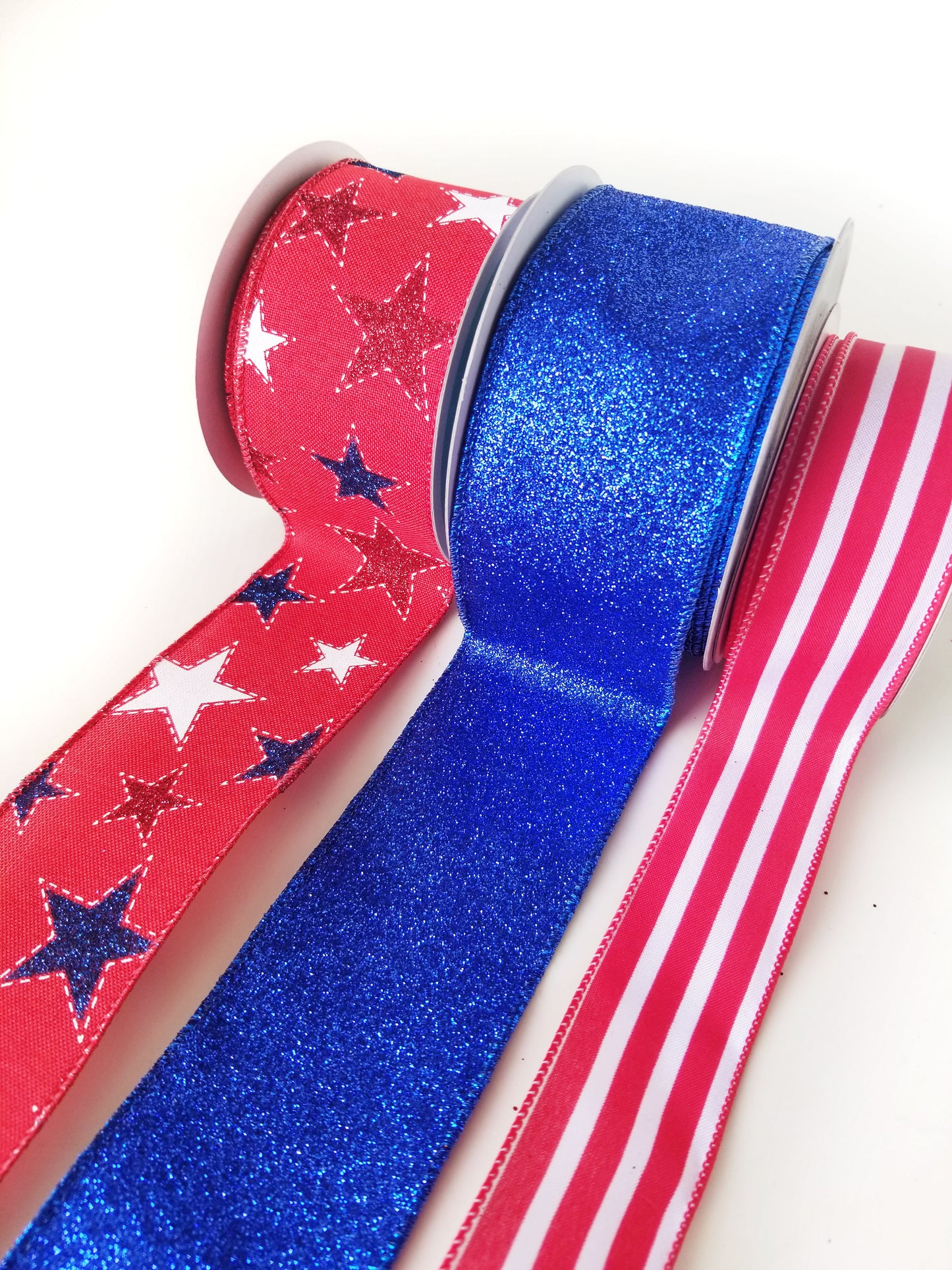 Ribbon Collection | Red Stars & Stripes - Designer DIY